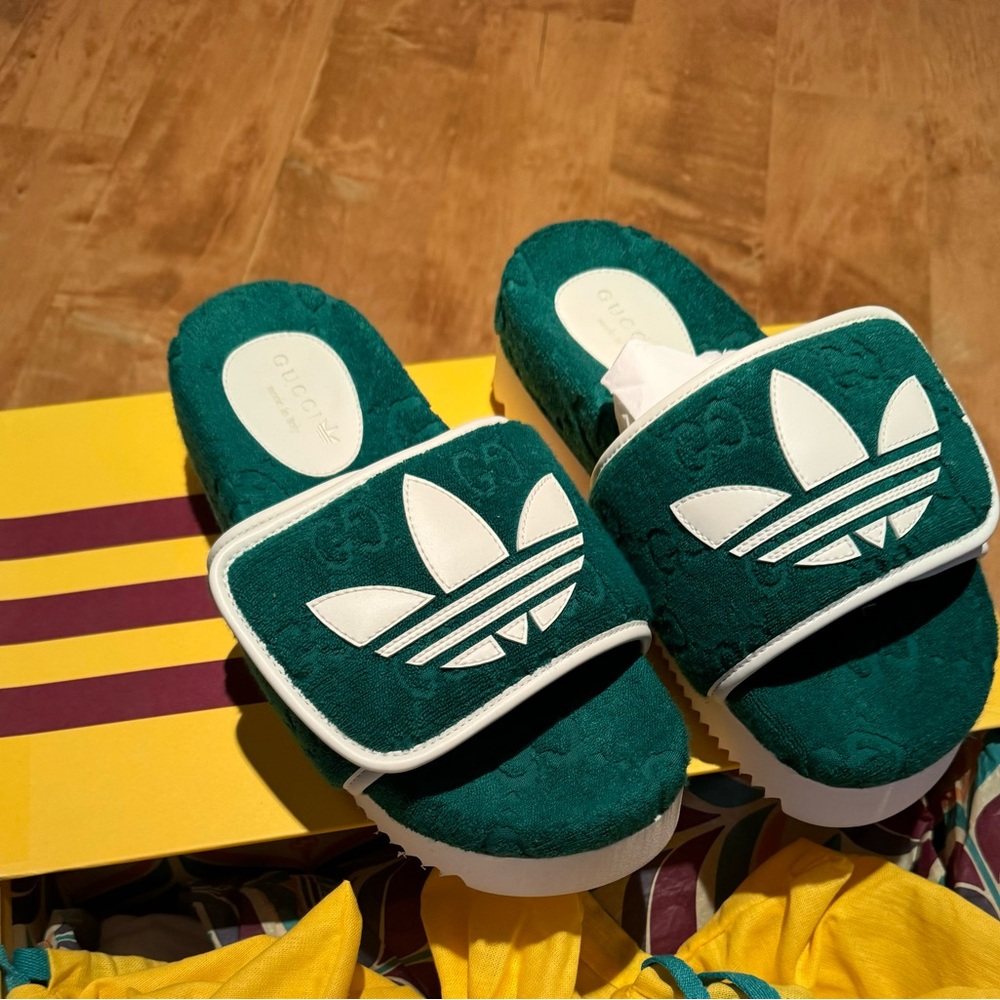 Gucci x Adidas gg slides size 37